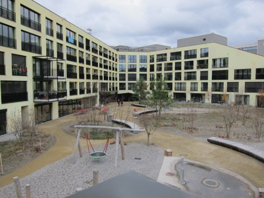 Wohnprojekt Kalkbreite im Züricher Stadtteil Wiedikon. (c) Franziska Trebut