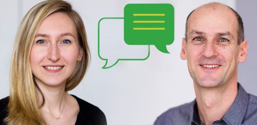 Bianca Pfefferer und Gerhard Bayer (ÖGUT)