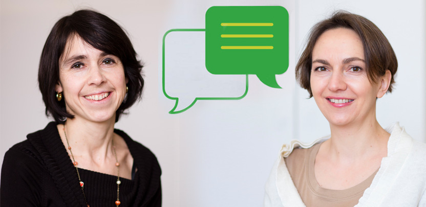 Susanne Hasenhüttl und Katharina Muner-Sammer (ÖGUT)